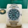2024 Rolex Sky-Dweller 42 Steel / Fluted / Green / Oyster - Image 2
