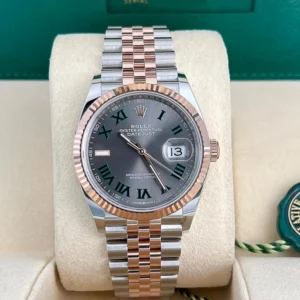 rolex datejust two tone